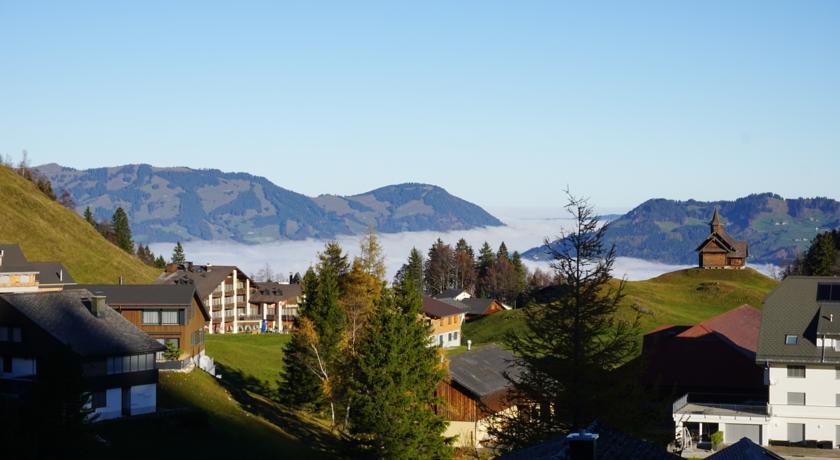 Caschu Alp Boutique Design Hotel Stoos - Adults Only Bagian luar foto